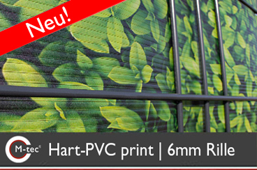 M-tec Hart PVC print 6mm Rille